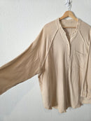 Aerie Cotton Gauze Button Up (XL)