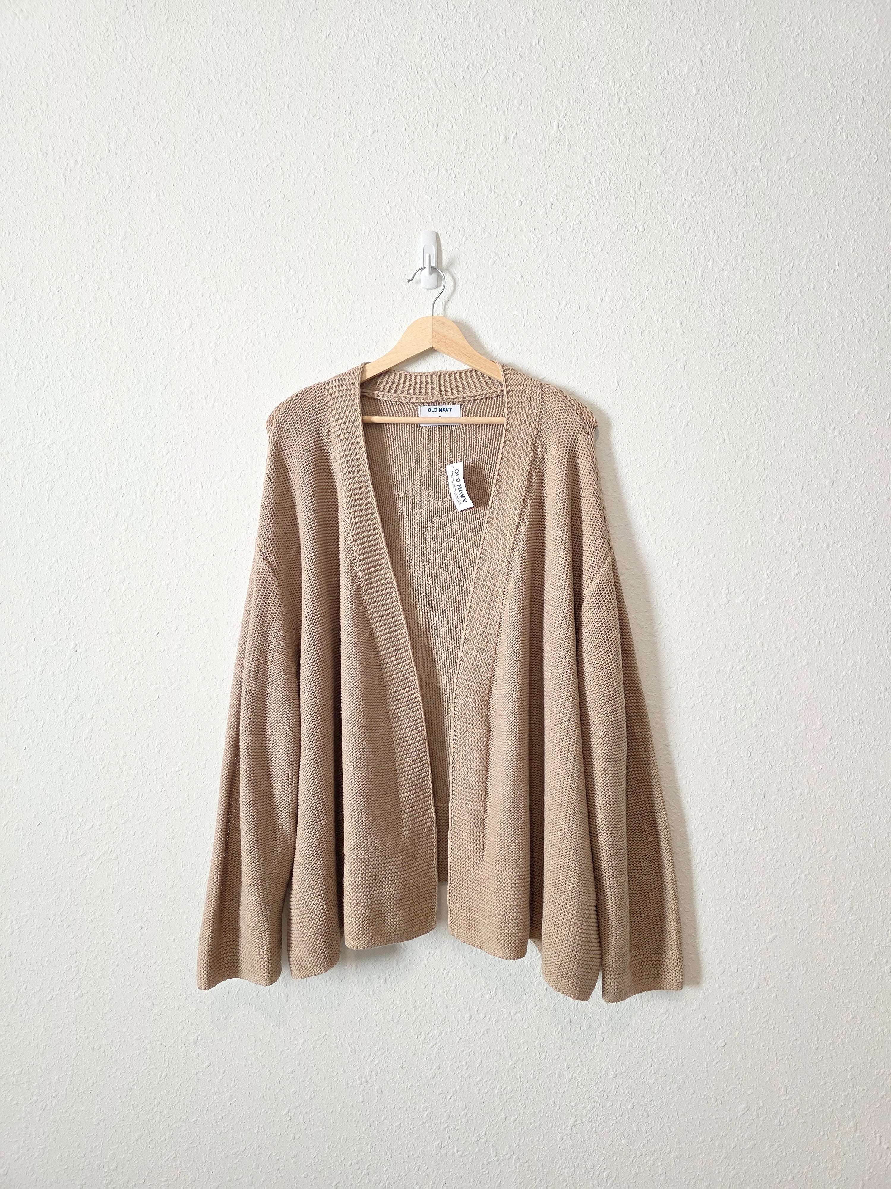 NEW Neutral Chunky Cardigan (3X)