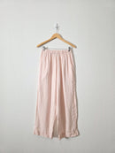 Flax Blush Linen Pants (S)