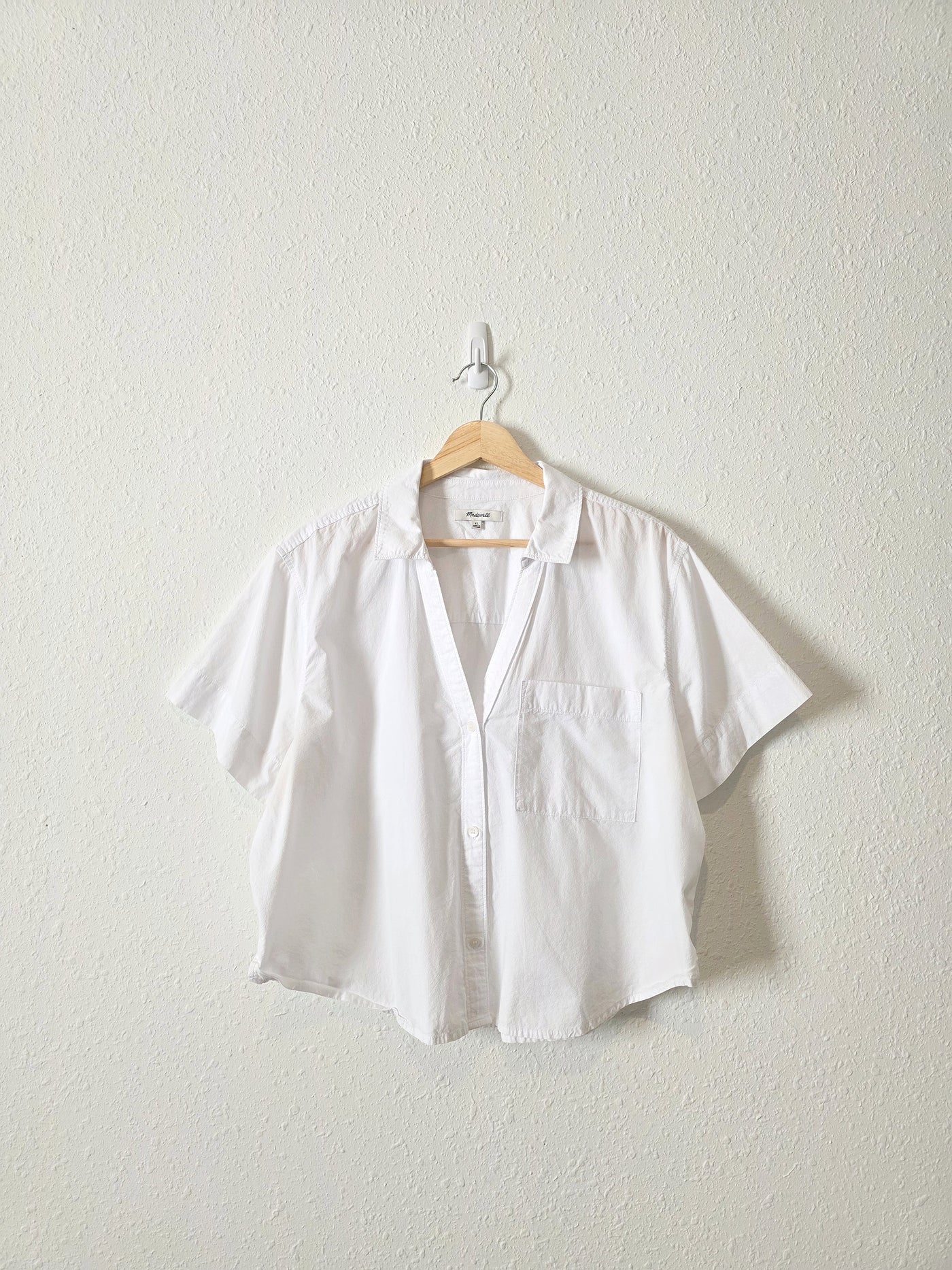 Madewell Cotton V Neck Top (XL)