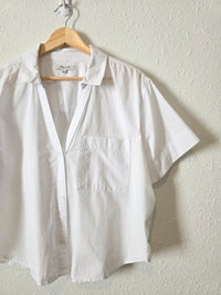 Madewell Cotton V Neck Top (XL)