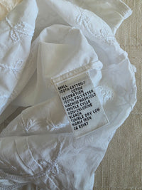 Vintage White Floral Top (4)