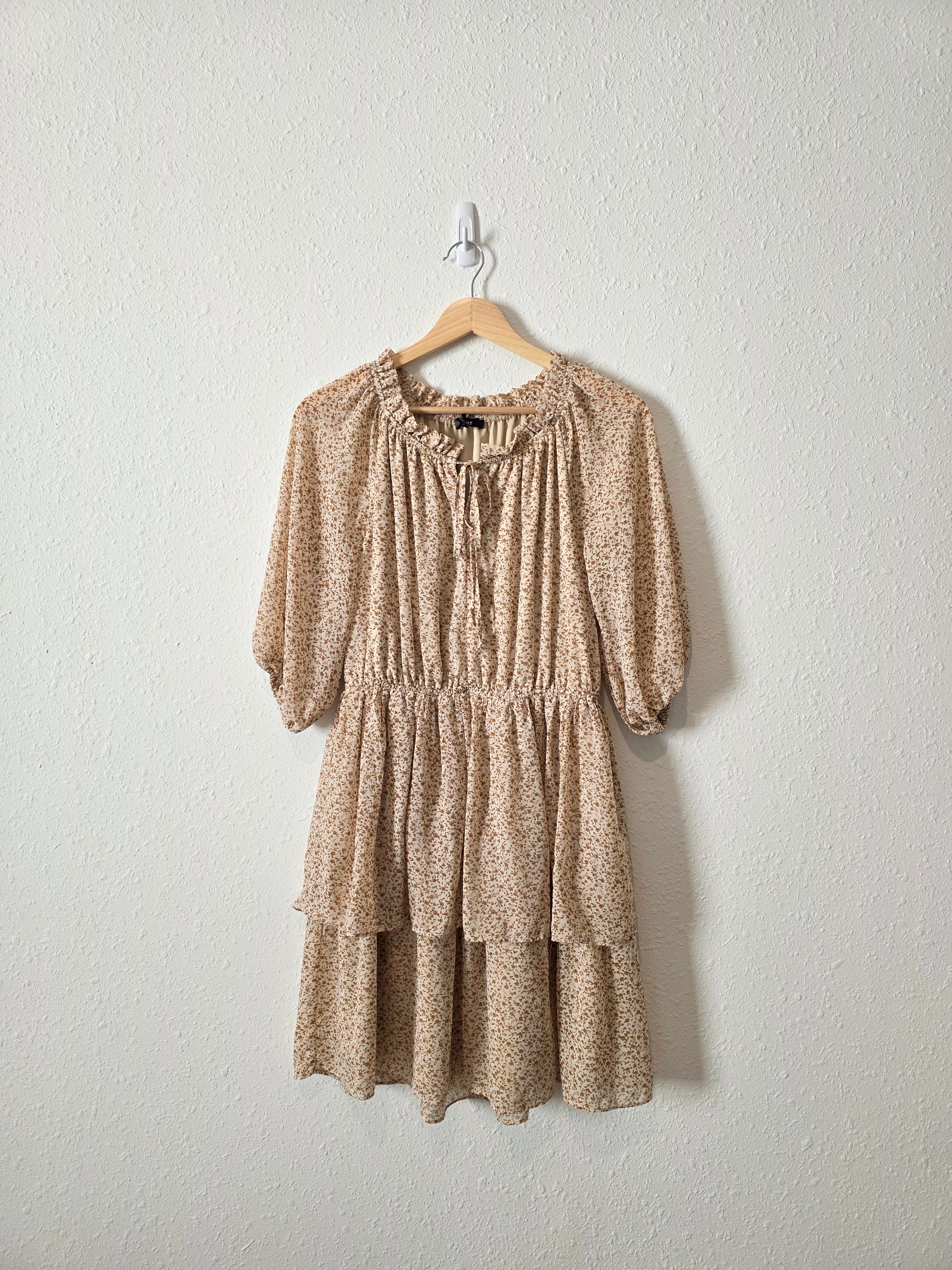 Wishlist Brown Floral Dress (S)