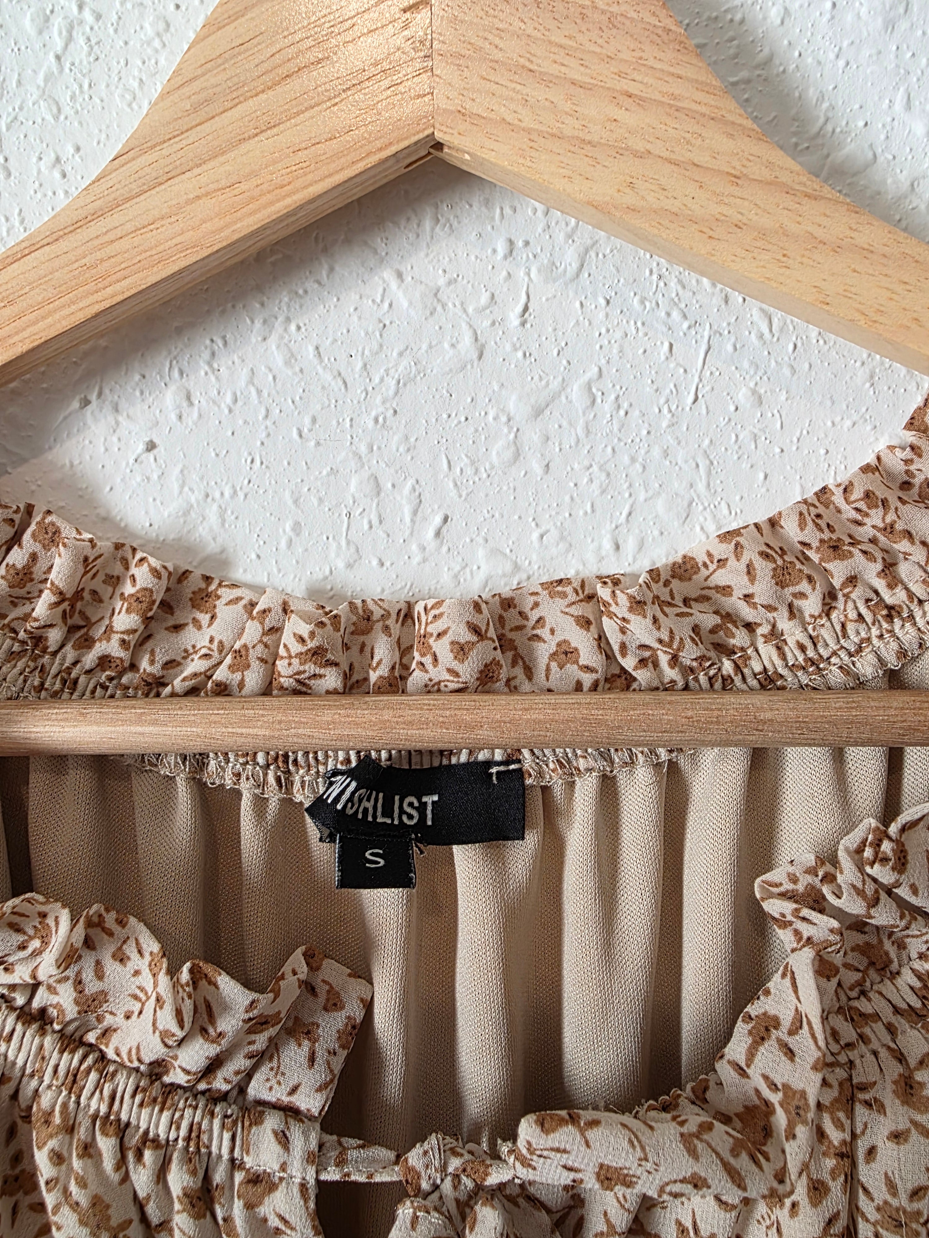 Wishlist Brown Floral Dress (S)