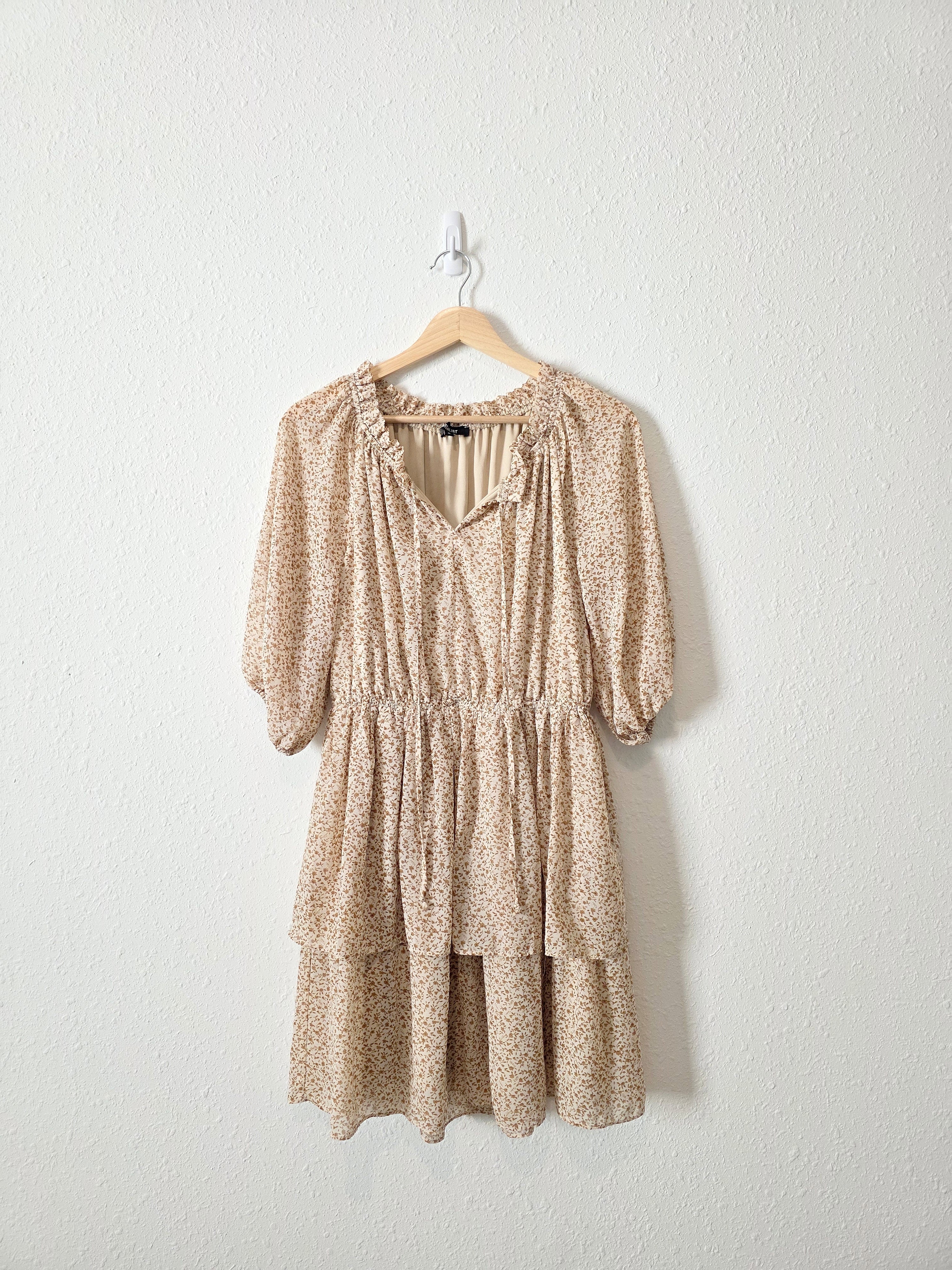 Wishlist Brown Floral Dress (S)