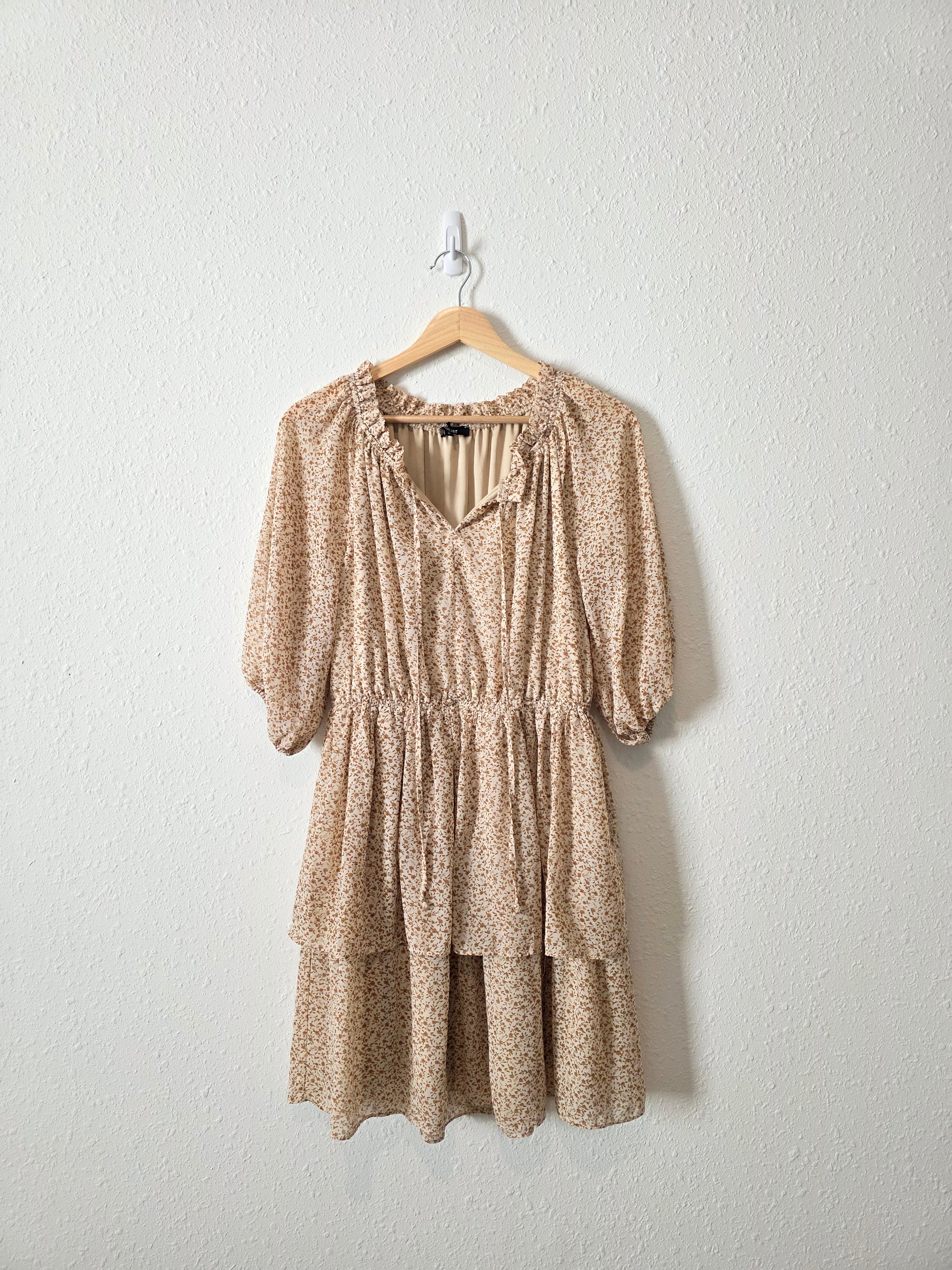 Wishlist Brown Floral Dress (S)