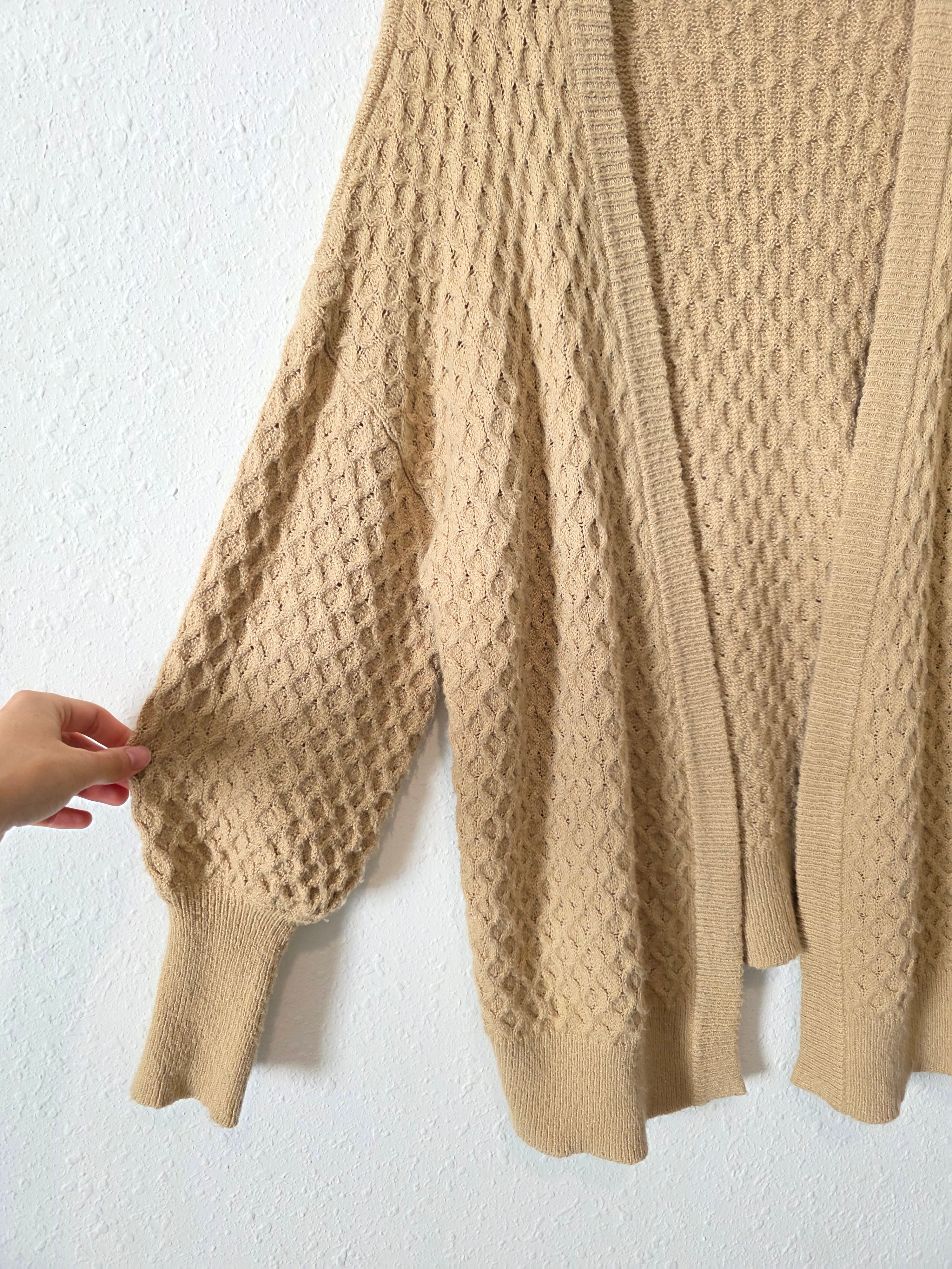 Rylee + Cru Textured Cardigan (M)