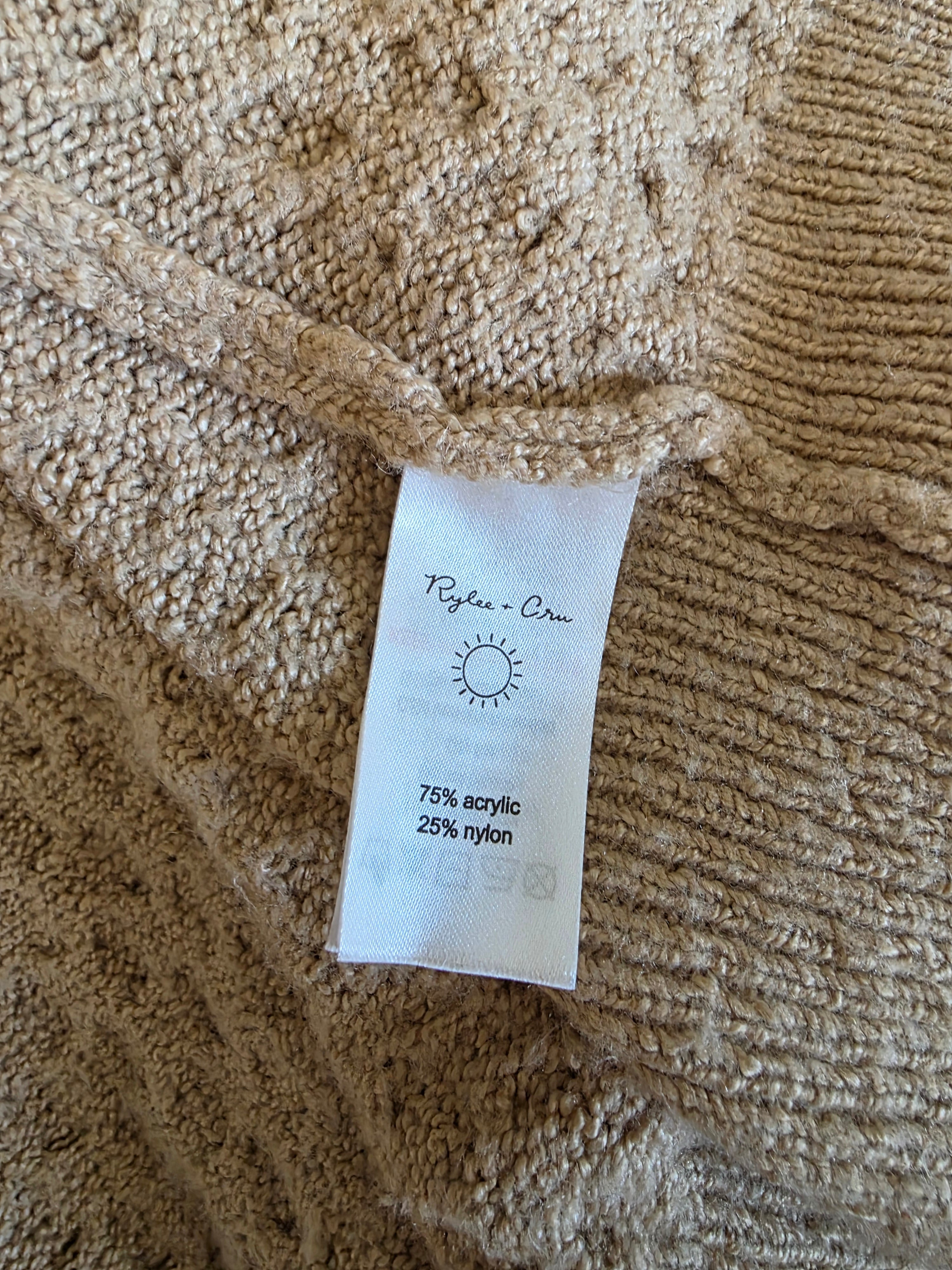 Rylee + Cru Textured Cardigan (M)