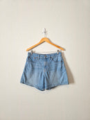Madewell Mid Length Denim Shorts (29)