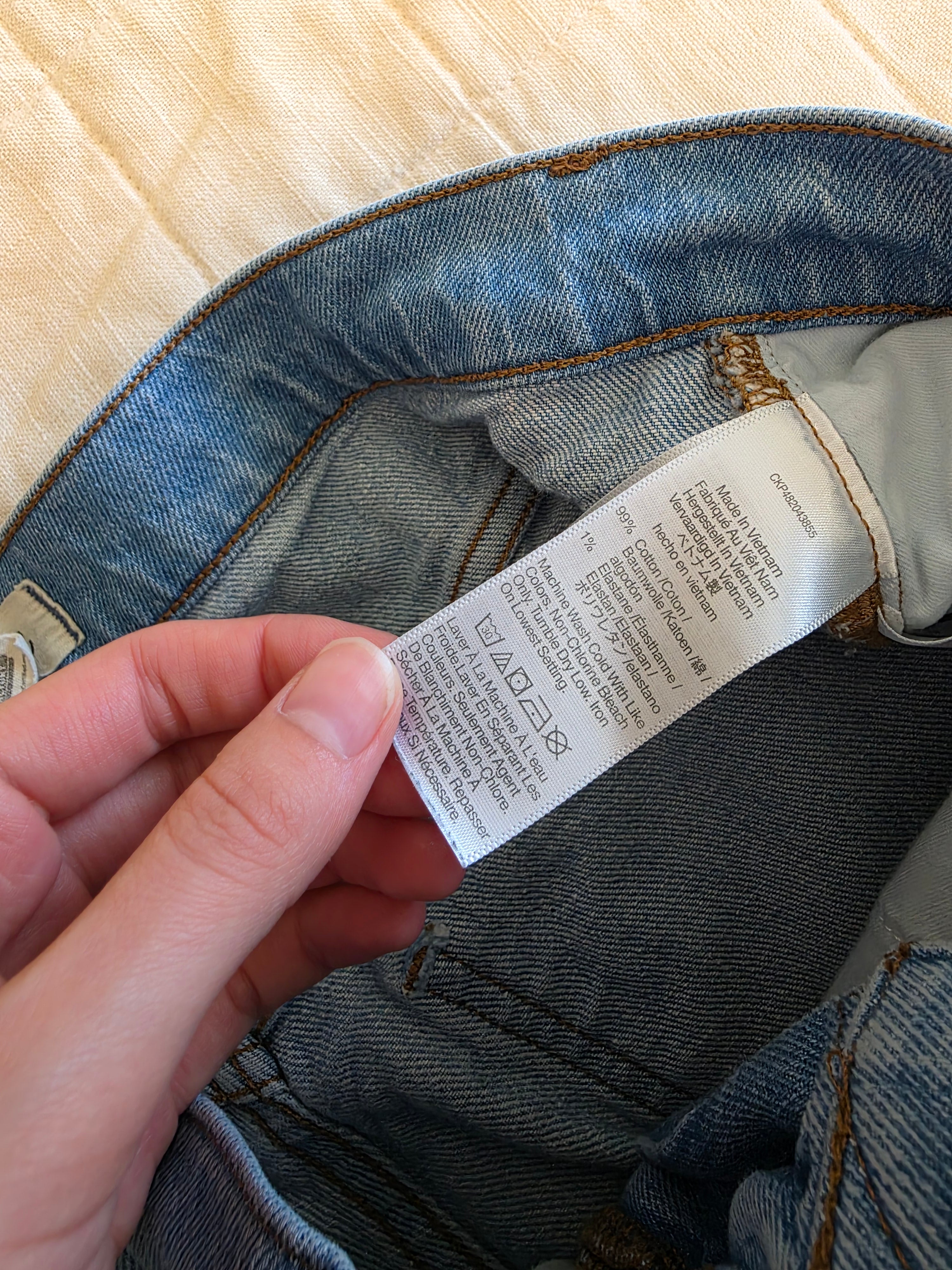 Madewell Mid Length Denim Shorts (29)