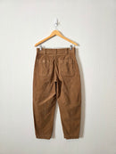 Banana Republic Brown Cord Barrel Pants (8)