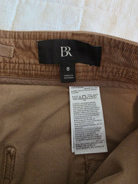 Banana Republic Brown Cord Barrel Pants (8)