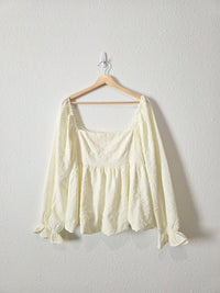 NEW Altar'd State Babydoll Top (L)