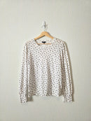 Rails Floral Puff Sleeve Tee (M)