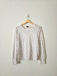 Rails Floral Puff Sleeve Tee (M)