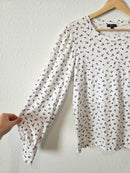 Rails Floral Puff Sleeve Tee (M)