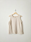 Vintage Irish Linen Tank (M/L)