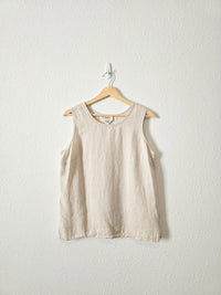 Vintage Irish Linen Tank (M/L)