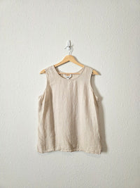 Vintage Irish Linen Tank (M/L)