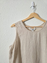 Vintage Irish Linen Tank (M/L)