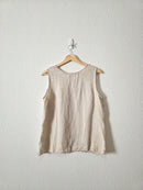 Vintage Irish Linen Tank (M/L)
