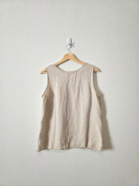 Vintage Irish Linen Tank (M/L)