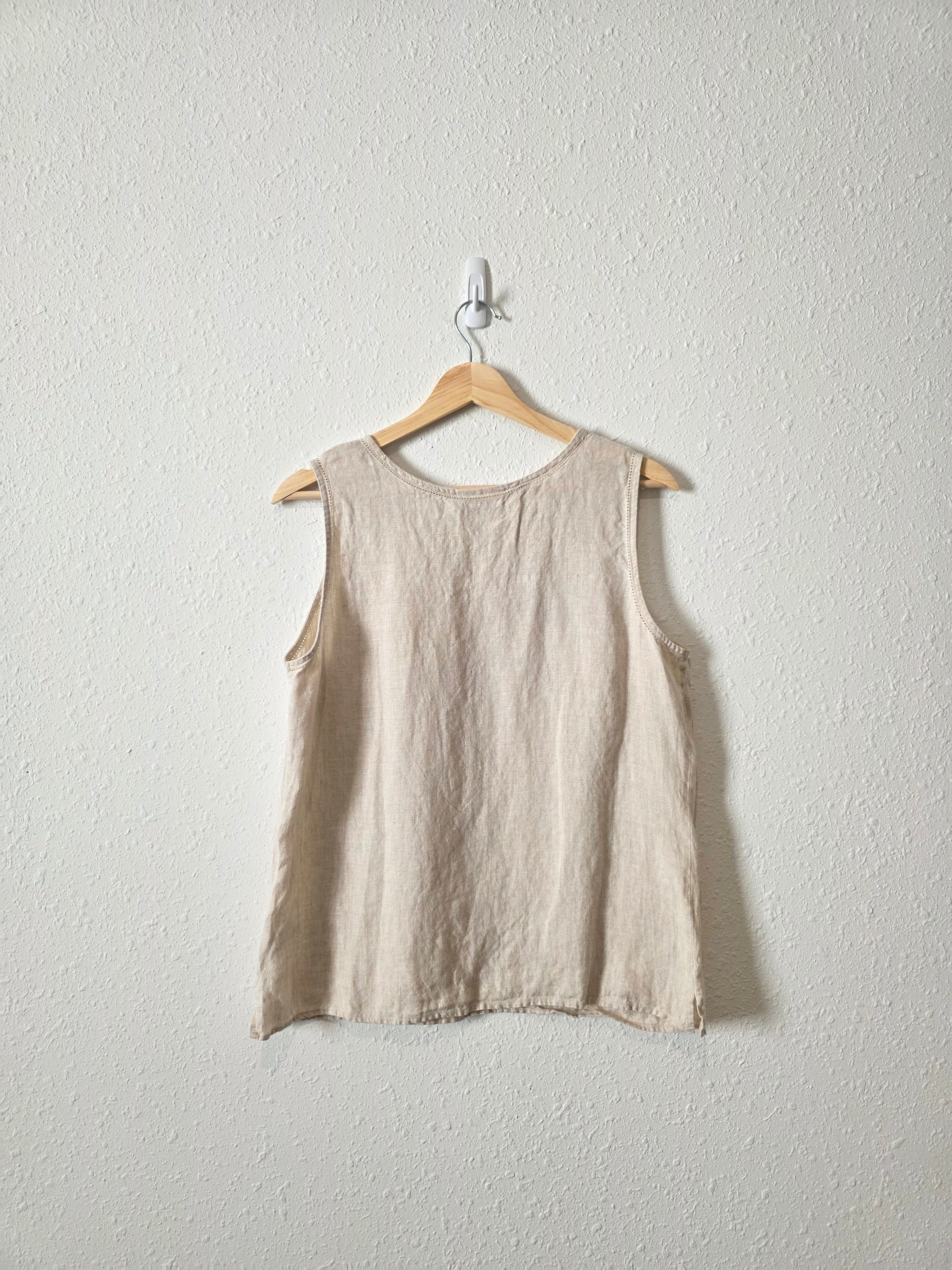 Vintage Irish Linen Tank (M/L)