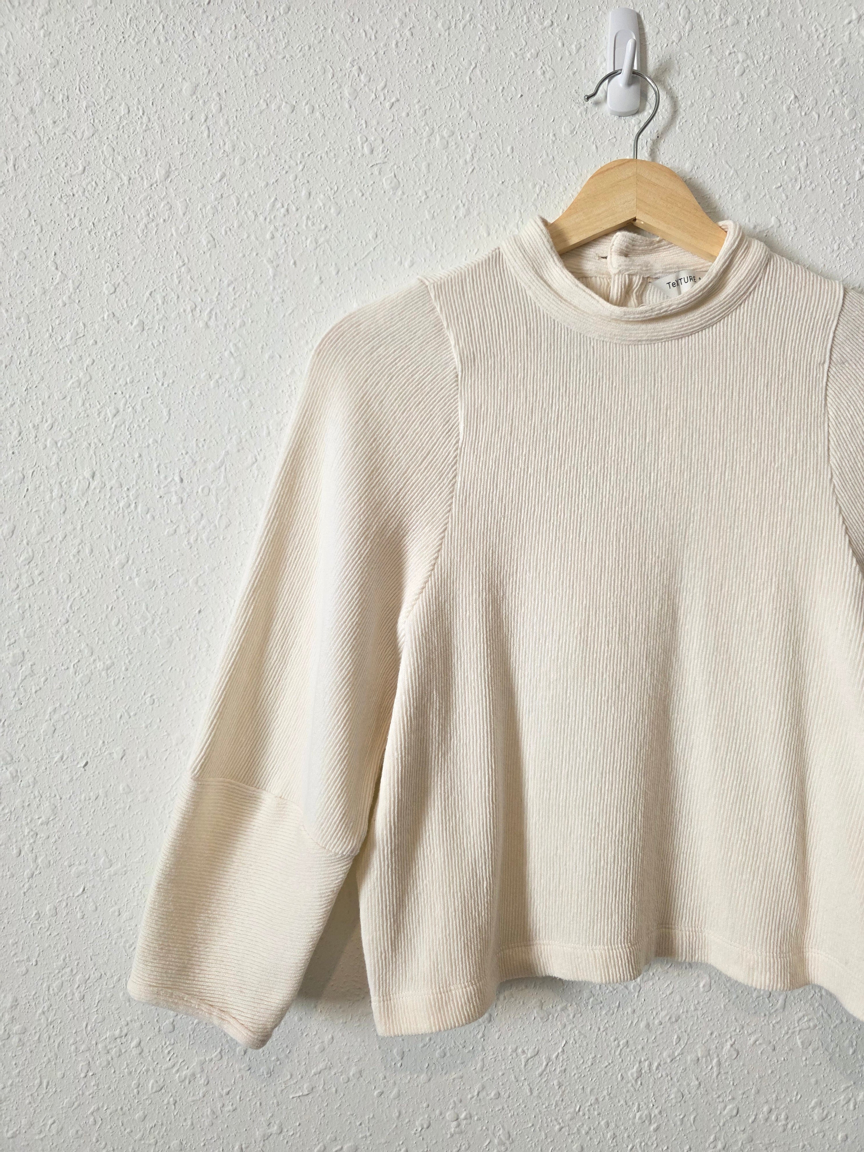 Madewell Ribbed Cotton Top (XXS/XS)