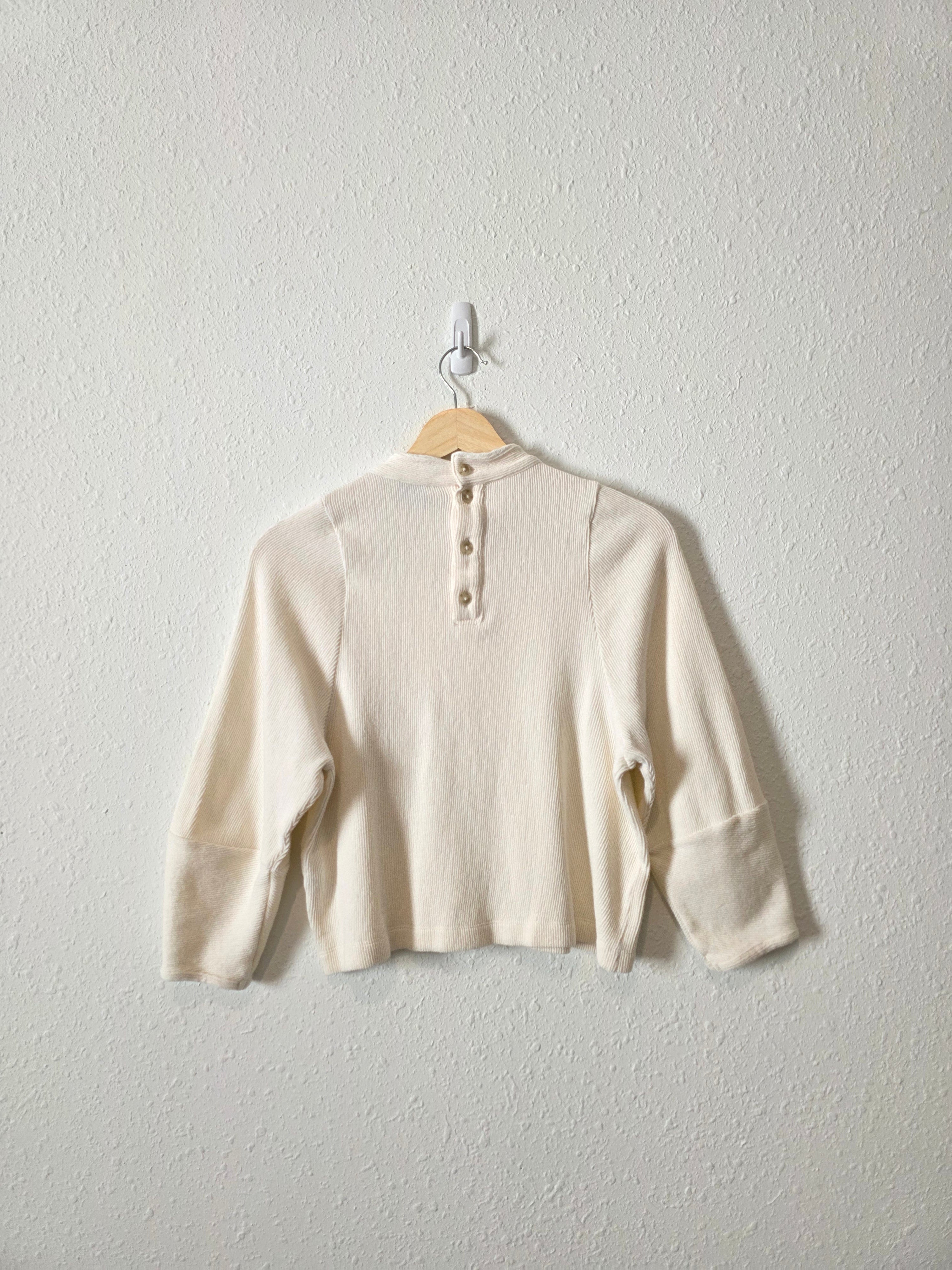 Madewell Ribbed Cotton Top (XXS/XS)