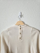 Madewell Ribbed Cotton Top (XXS/XS)