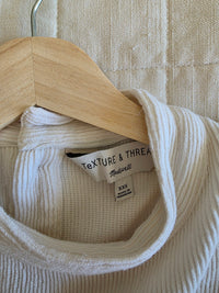 Madewell Ribbed Cotton Top (XXS/XS)