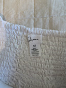 NEW White Tiered Midi Dress (M)
