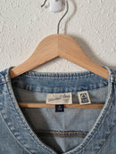 Light Wash Denim Vest (M)