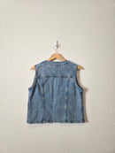 Light Wash Denim Vest (M)