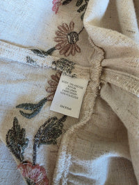 J.Jill Floral Embroidered Midi Dress (XL)