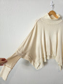 Free People Oversized Thermal Top (XS)