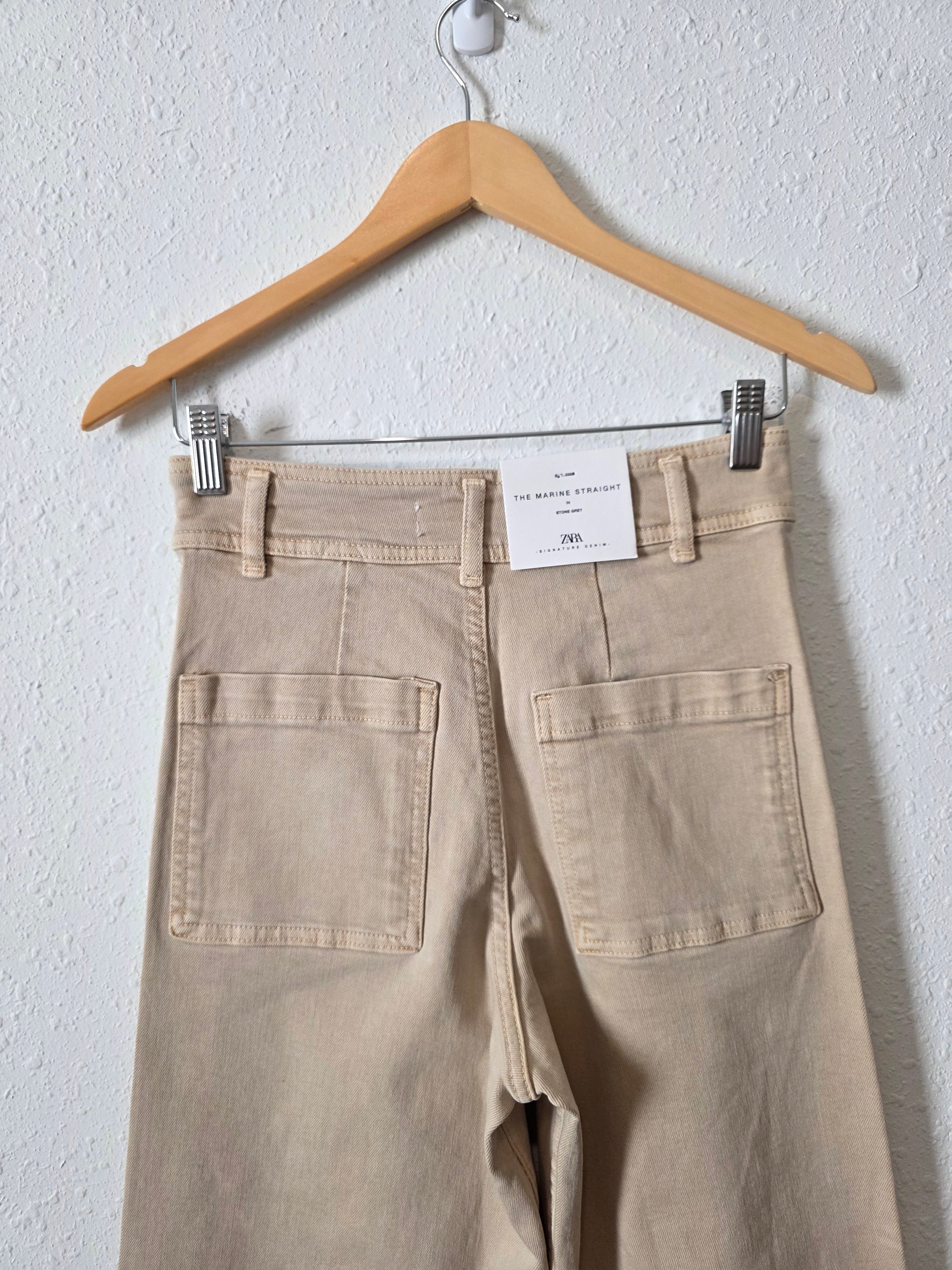 NEW Zara Wide Leg Jeans (4)