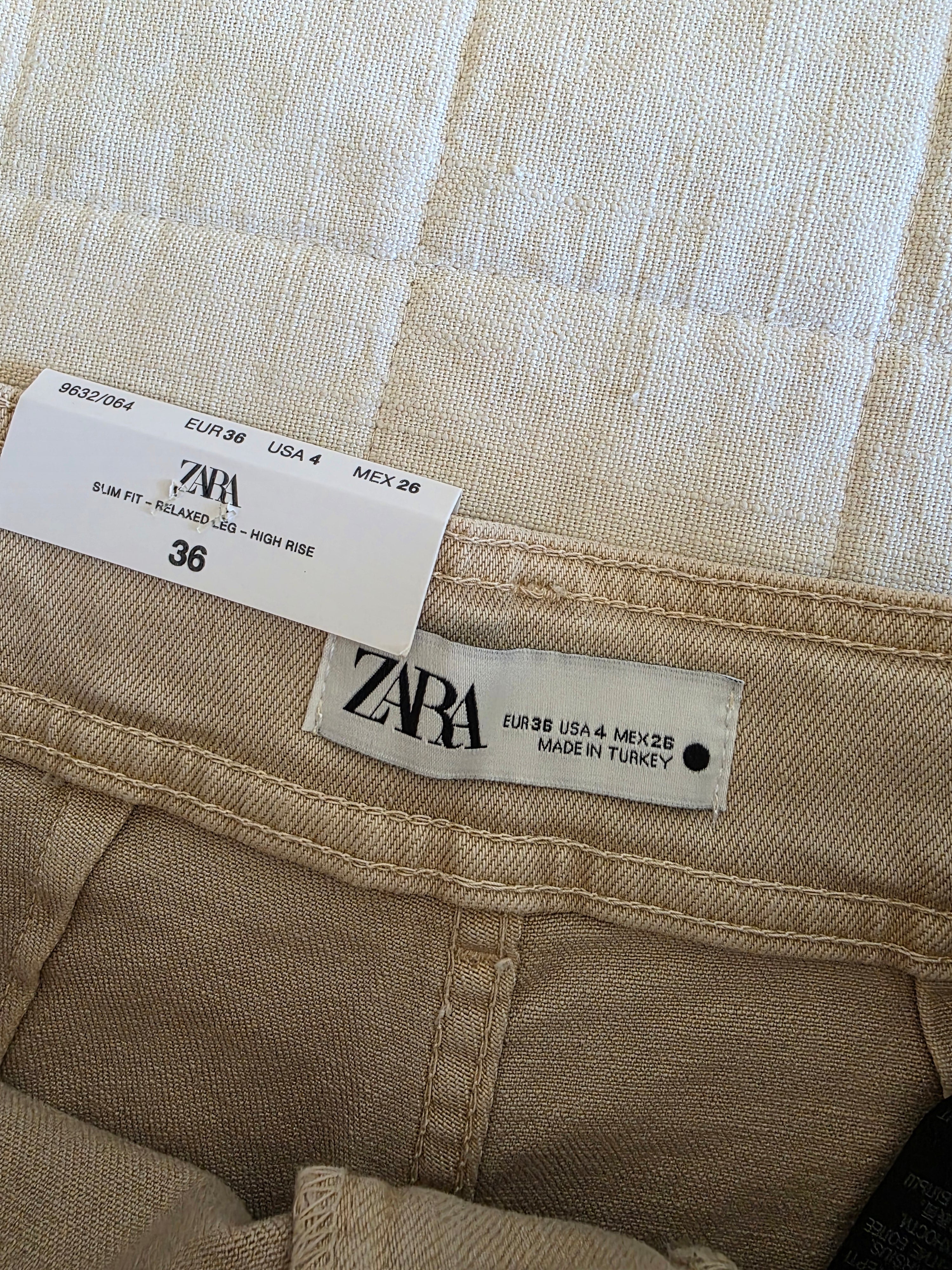 NEW Zara Wide Leg Jeans (4)