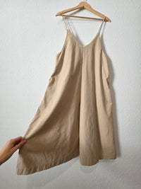 Mod Ref Linen Wide Leg Crop Jumpsuit (M)