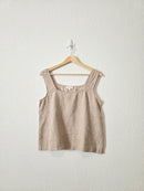 Haven Linen Square Neck Tank (XS)