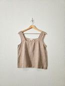 Haven Linen Square Neck Tank (XS)