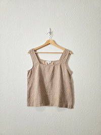 Haven Linen Square Neck Tank (XS)