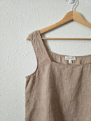 Haven Linen Square Neck Tank (XS)