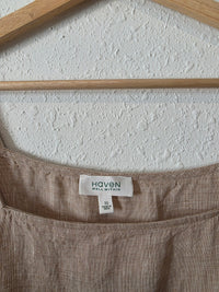 Haven Linen Square Neck Tank (XS)