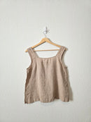 Haven Linen Square Neck Tank (XS)