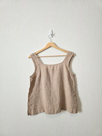 Haven Linen Square Neck Tank (XS)