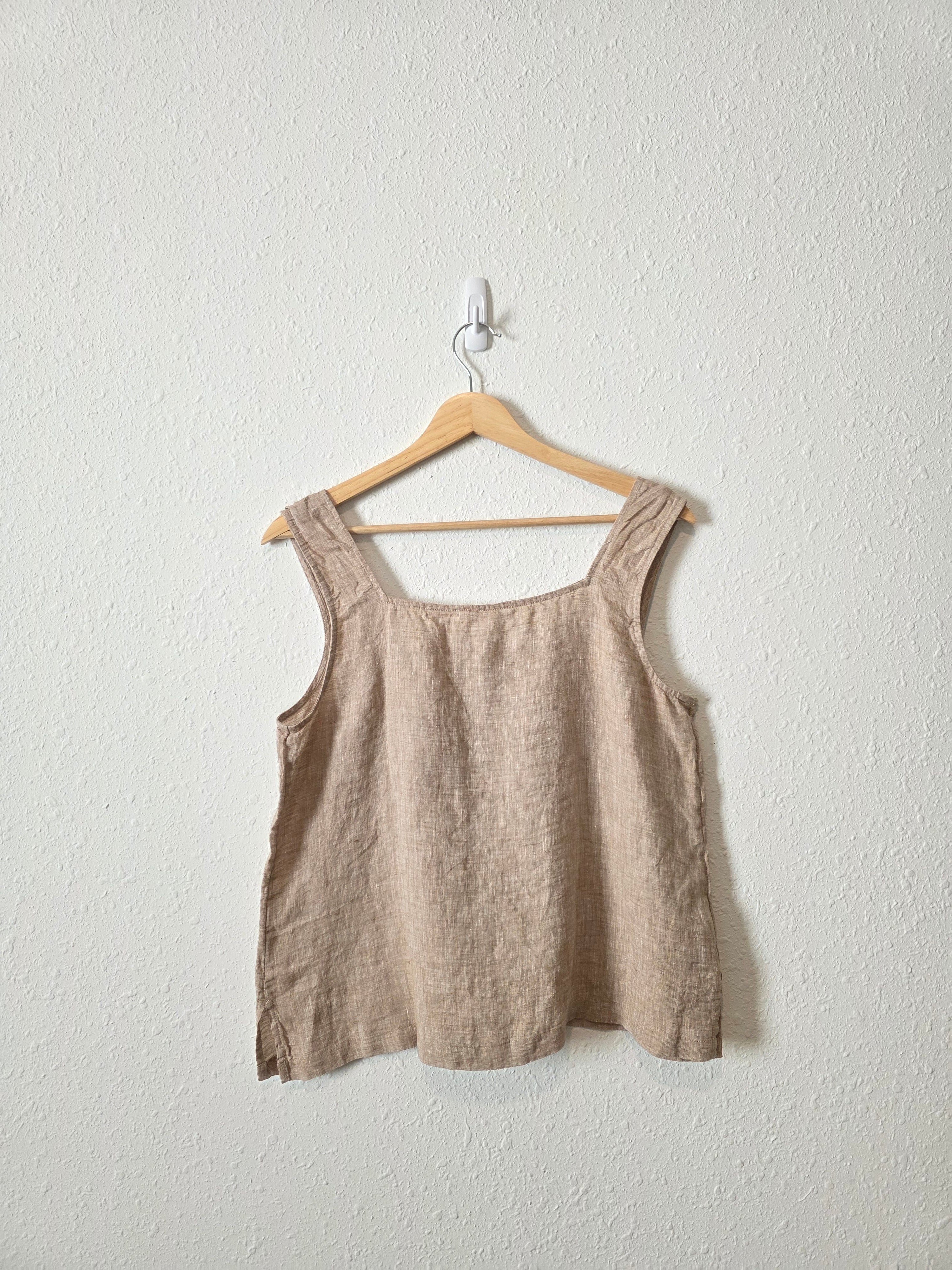 Haven Linen Square Neck Tank (XS)