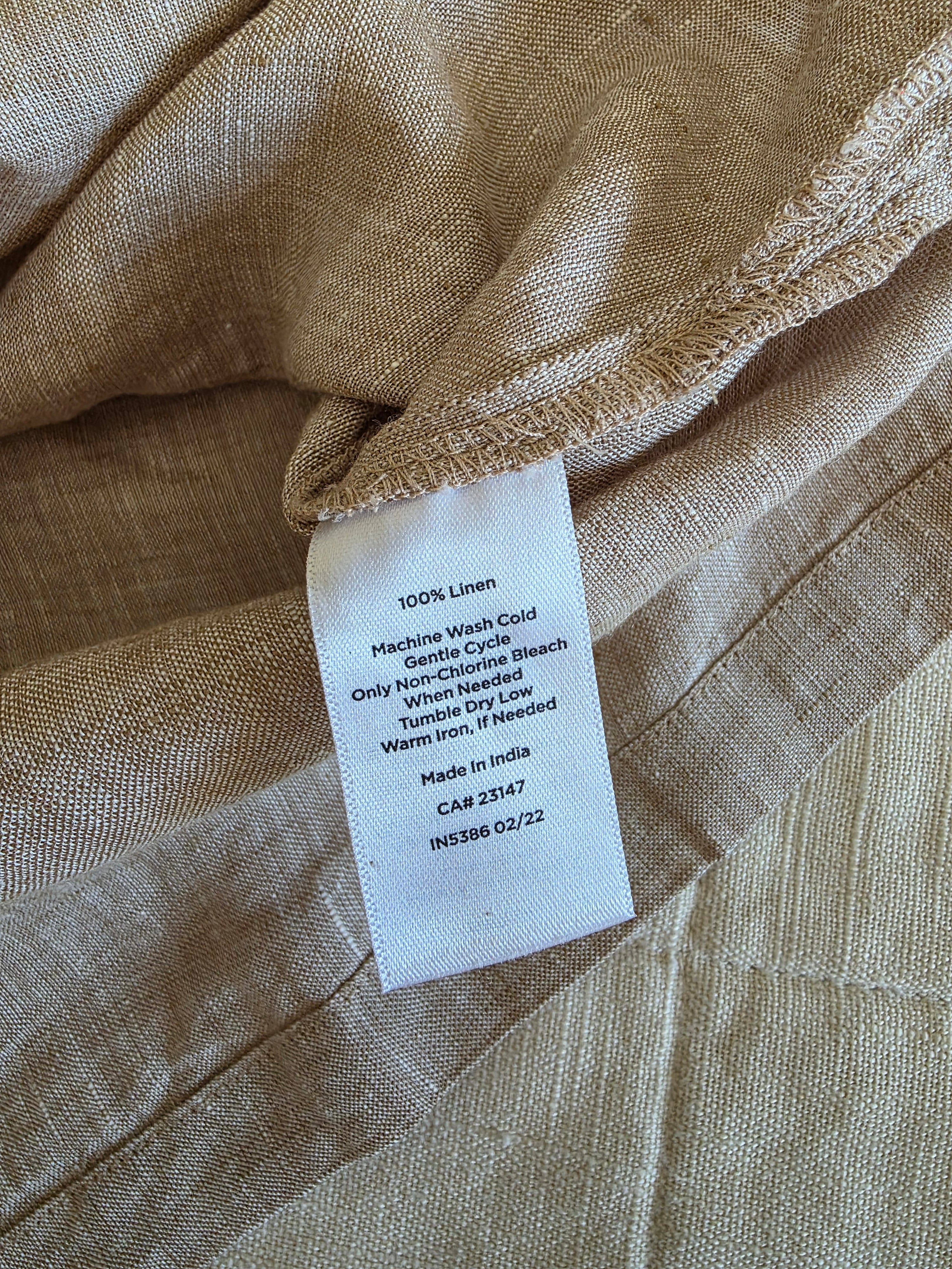 Haven Linen Square Neck Tank (XS)