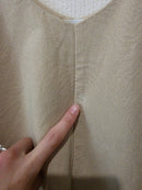 Mod Ref Linen Wide Leg Crop Jumpsuit (M)