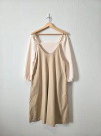 Mod Ref Linen Wide Leg Crop Jumpsuit (M)